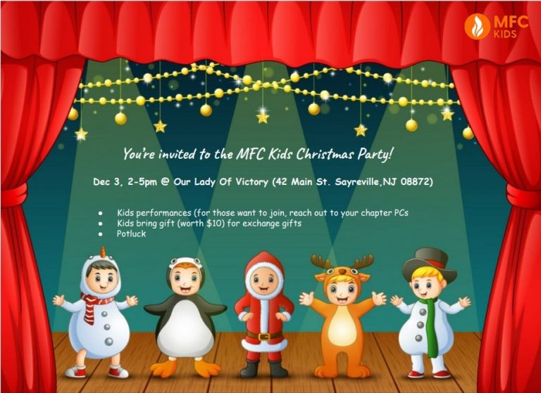 MFC-NJ Kids Christmas Party/Talent Show